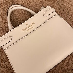 Kate Spade Cream Satchel PRE-OWNED